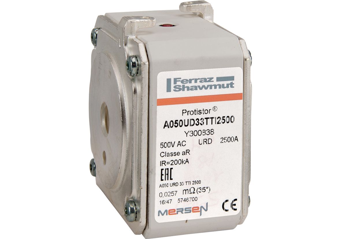 Y300838 - PROTISTOR® SB aR, UNC threaded end, TTI, sz.33, 450VAC IEC, 500V US, 2500A